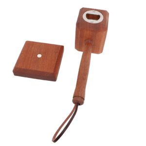 Wooden Bottle Opener Multipurpose Innovative Hammer Beer Opener for Dad Men Him Husband Boyfriend