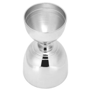 Stainless Steel Double Head Cocktail Jigger Mixer Bartending Tool for Home Bar Party AccessorySilver