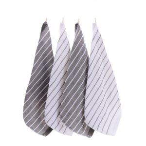 Kitchen Towels and Dishcloths Set - Pack of 6 Cotton Dish Cloths,35*35cm, Soft Hand for Kitchen, Tea Towels, Premium Quick Drying