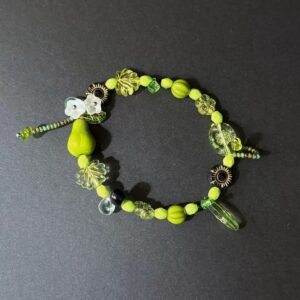 Bracelet 2098 Vintage Dopamine Style | Christmas Casual Commute Gift | Simple Retro Color Bracelet Daily Versatile Wristwear